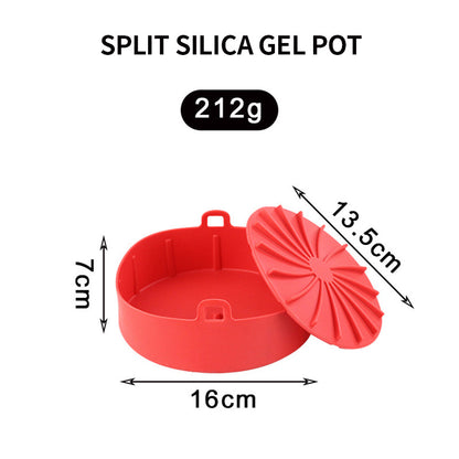 2-in-1 Air Fryer Silicone Pot