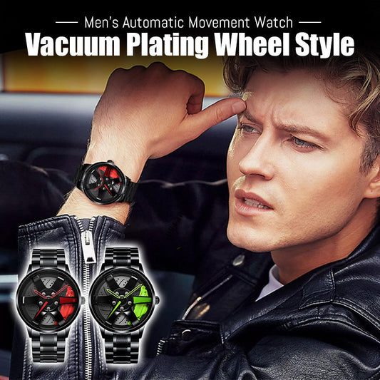 Vacuum Plated Wheel Watch