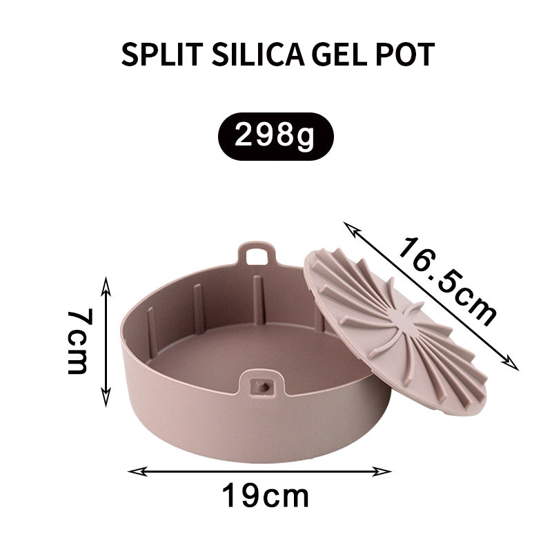 2-in-1 Air Fryer Silicone Pot